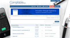 Desktop Screenshot of forum.comptable.be
